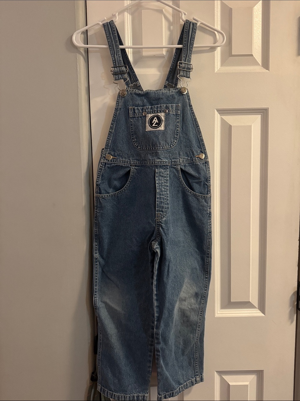 Vintage Arizona Jean Company Relaxed Denim Bib Overalls - Blue